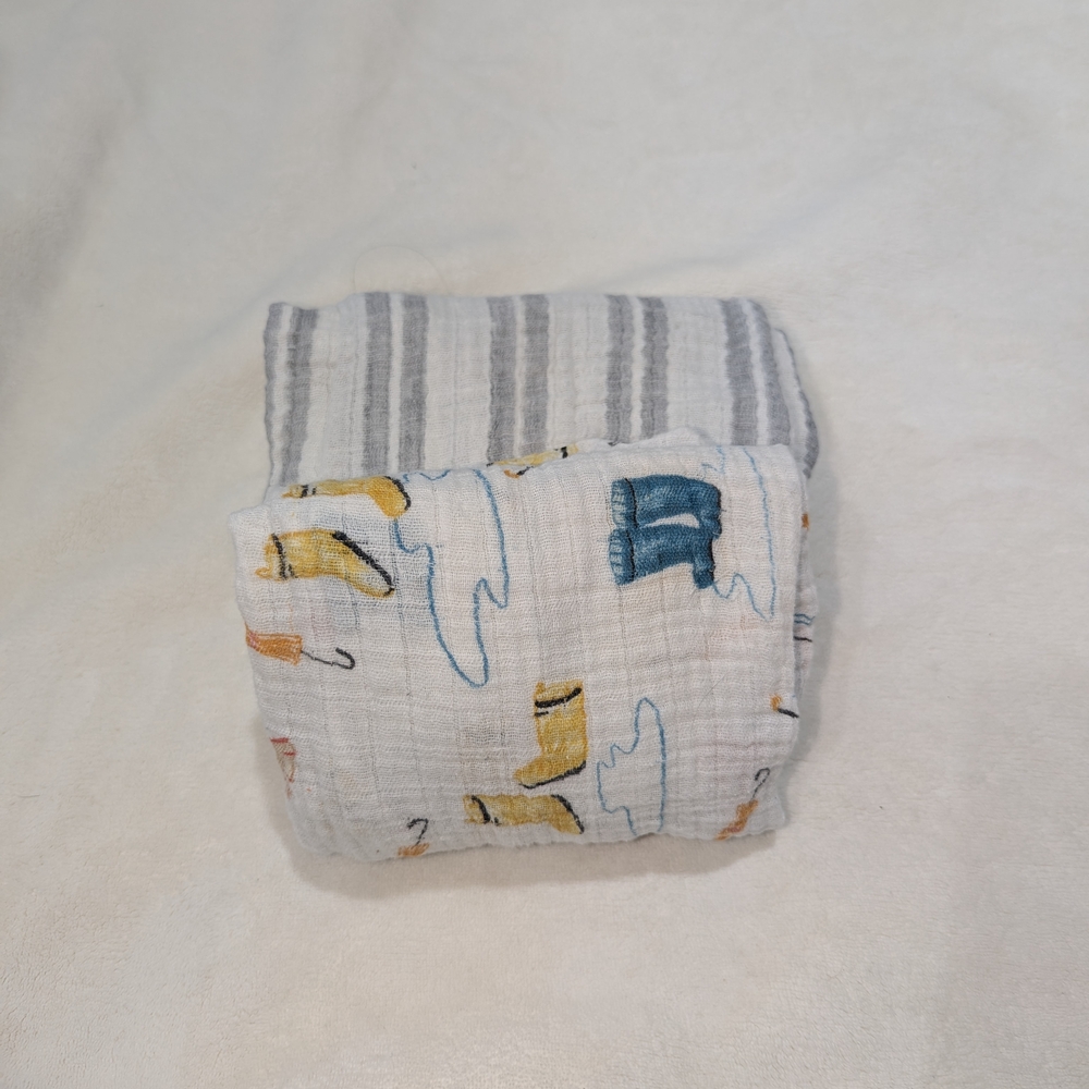 Muslin Diaper Changing Pad Covers  Multicolor
